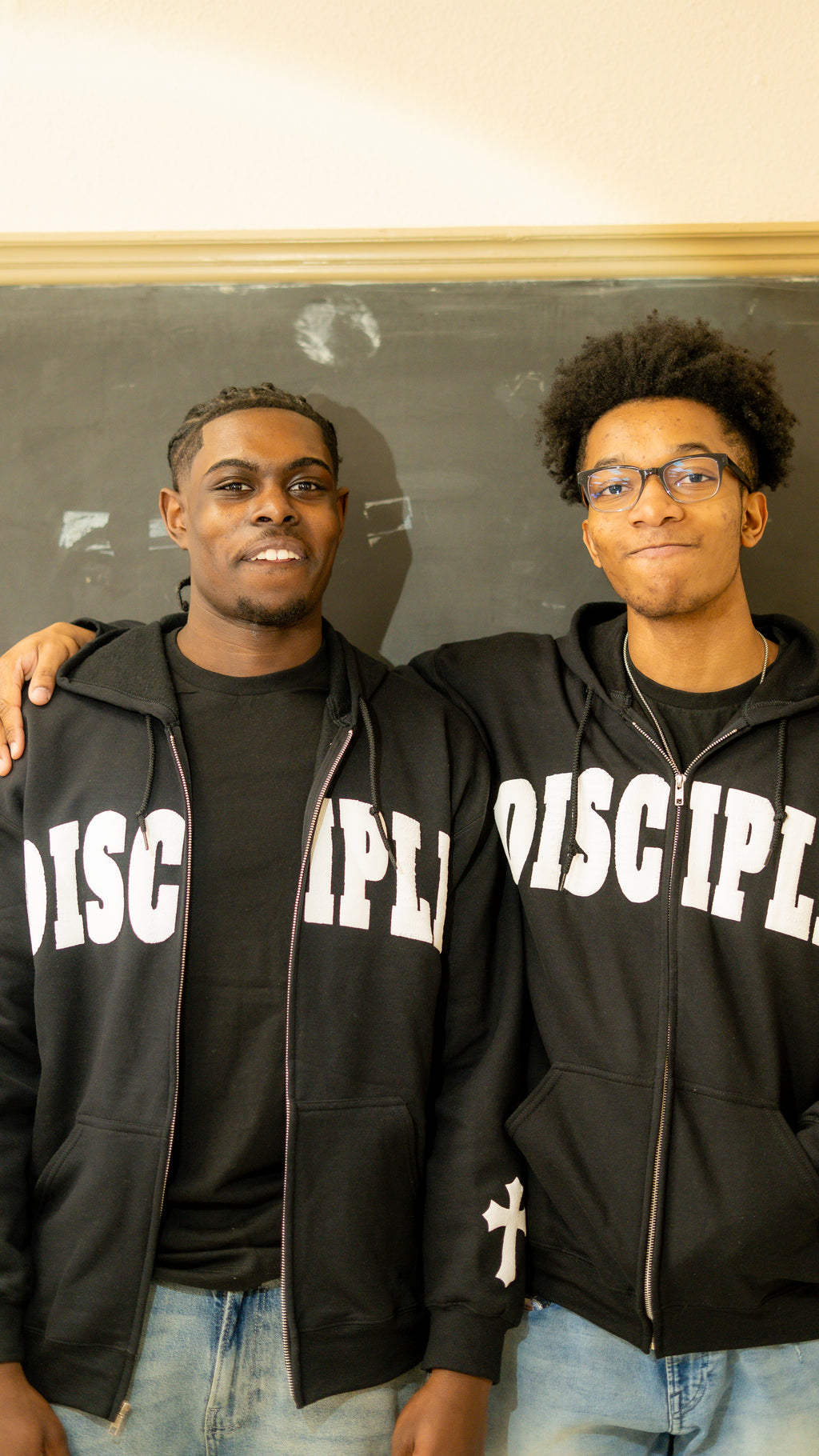 DISCIPLE Zip-Up Hoodie